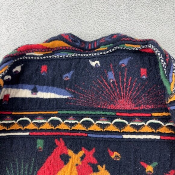 COOGI Australia Multicolor knit Sweater Women’s Size L - Picture 9 of 15